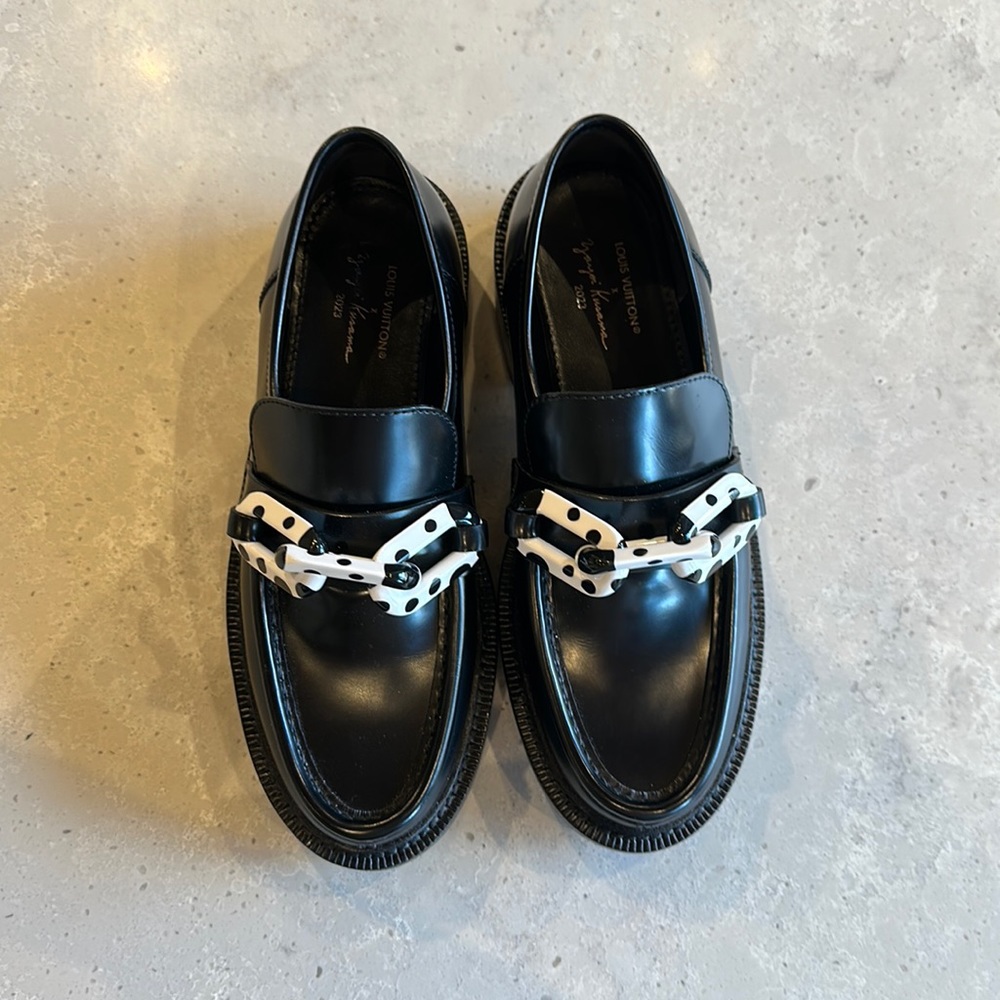 Rare Louis Vuitton x Yayoi Kusama loafers!!! Only work a handful of times!